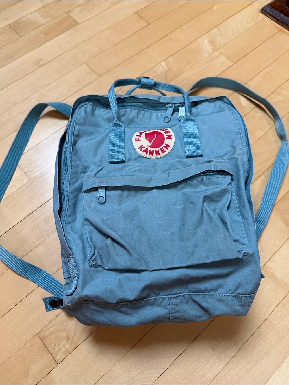 Fjallraven Kanken Mini Backpack in Sky Bkue